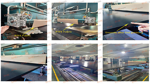 Application of PTFE belts in the rubber conveyor belt industry